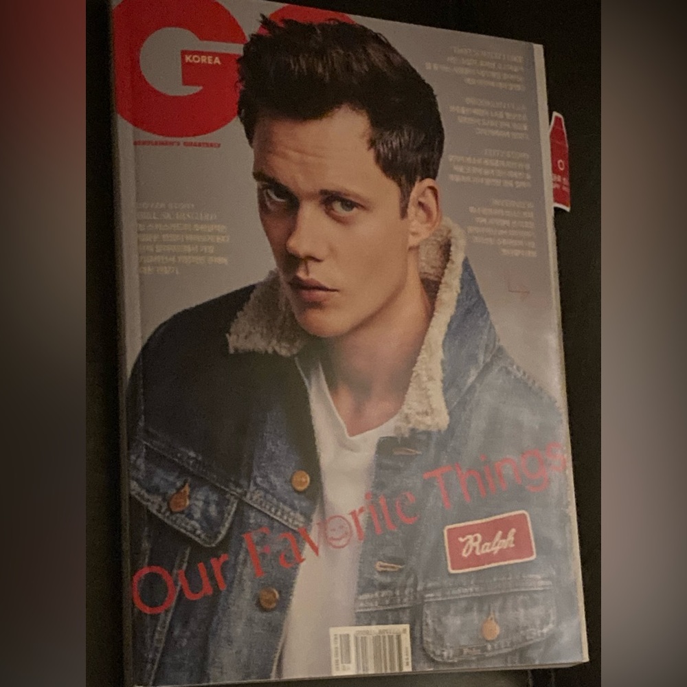 GQ Korea 2019 Bill Skarsgård magazine cover